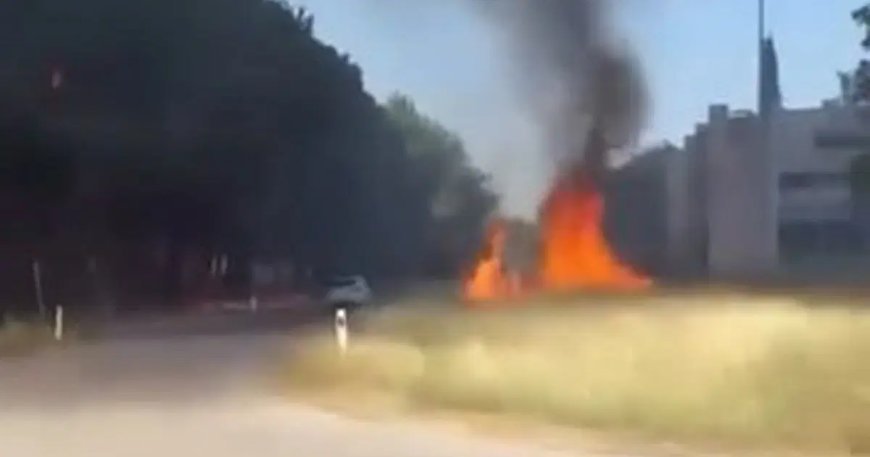 Yalova'da düşen F-16 ile ilgili yeni görüntüler ortaya çıktı