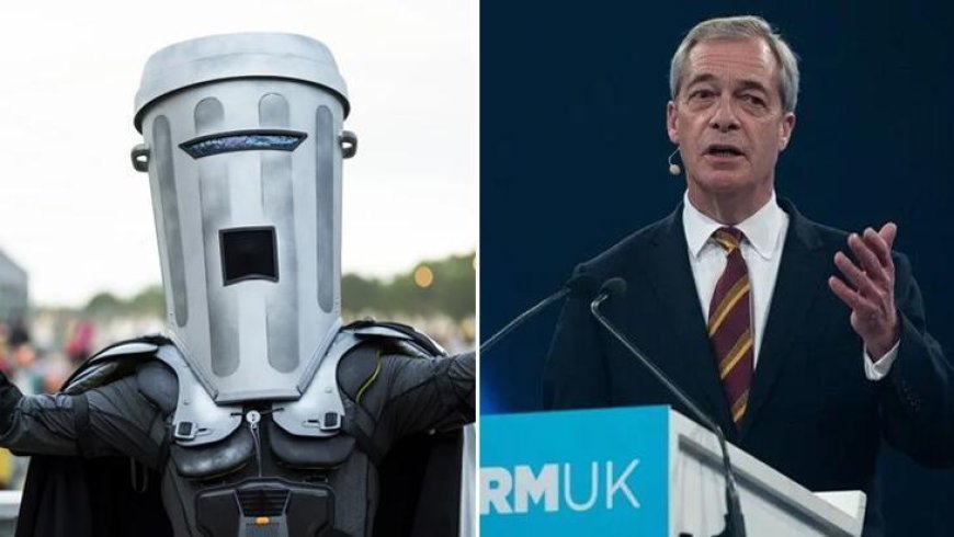 İngiliz siyasetçi Nigel Farage ara seçimde 'çöp kovasını' yendi!