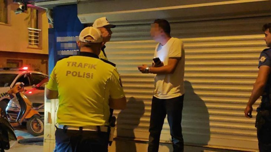 Polisin 'dur' ihtarına uymayan ehliyetsiz sürücüye rekor ceza
