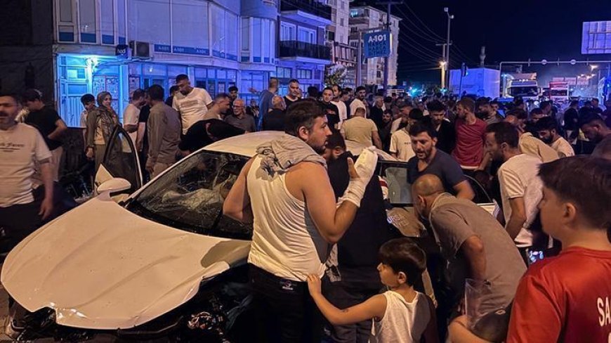 Kırmızı ışık ihlali faciaya neden oldu : 1’i ağır 5 yaralı