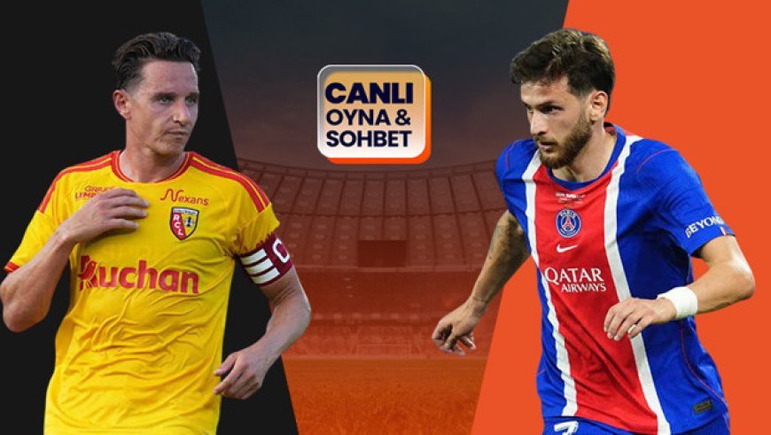 Fransa Süper Kupa finalinde Lens ile PSG karşılaşacak! Zorlu maçın heyecanı canlı sohbet ile Misli'de yaşanacak