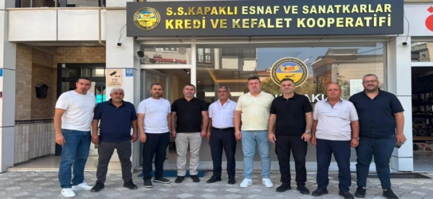 ZÜMBÜL’DEN DÜKANLI’YA HAYIRLI OLSUN ZİYARETİ