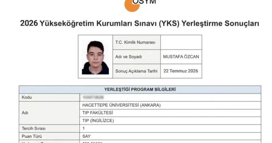 YKS belgesini paylaşanlar dikkat! Kişisel veriler çalınabilir