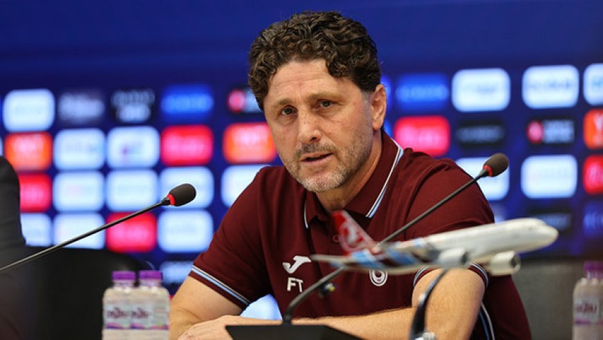 Fatih Tekke'den Ferencvaros maçı öncesi açıklama: 'Ümidim avantajlı bir skoru alarak deplasmana gitmek'